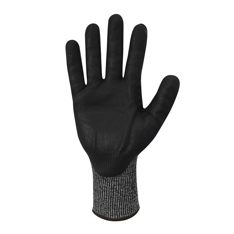 GUANTE STEELPRO NEGRO MULTIFLEX RECYCLED CUT IMPACT STRONG - 3