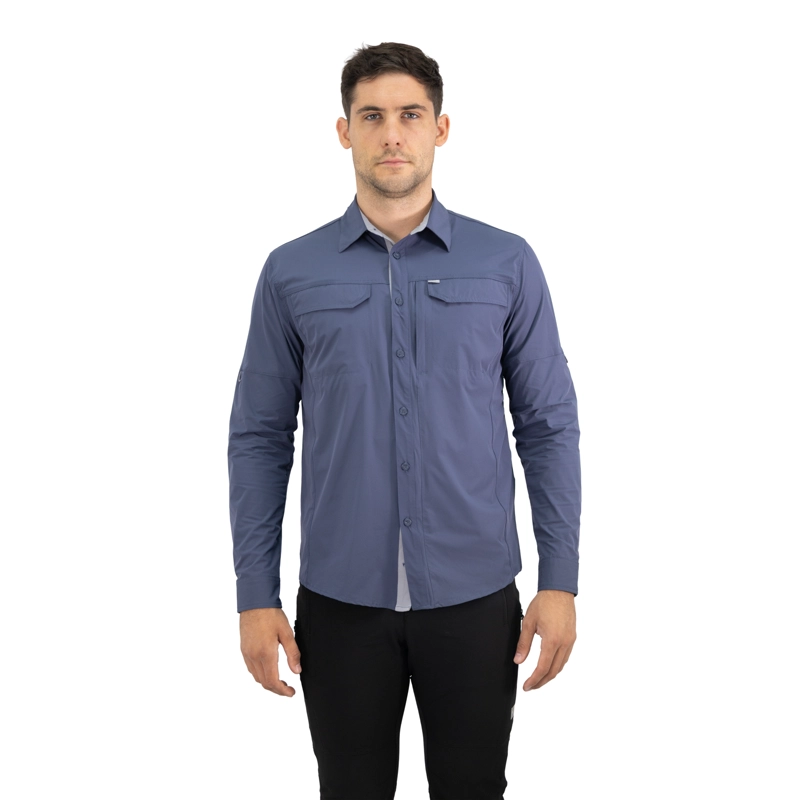 CAMISA HW ANTAKARI SPANDEX AZUL - 1