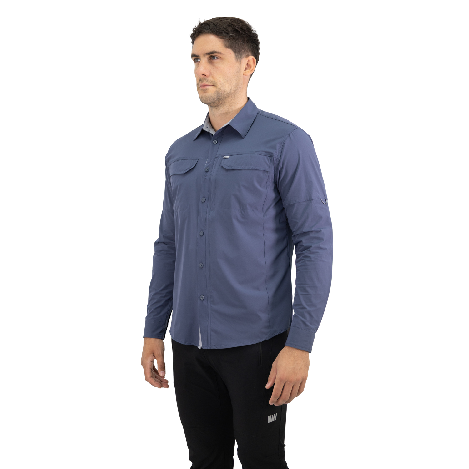 CAMISA HW ANTAKARI SPANDEX AZUL - 3