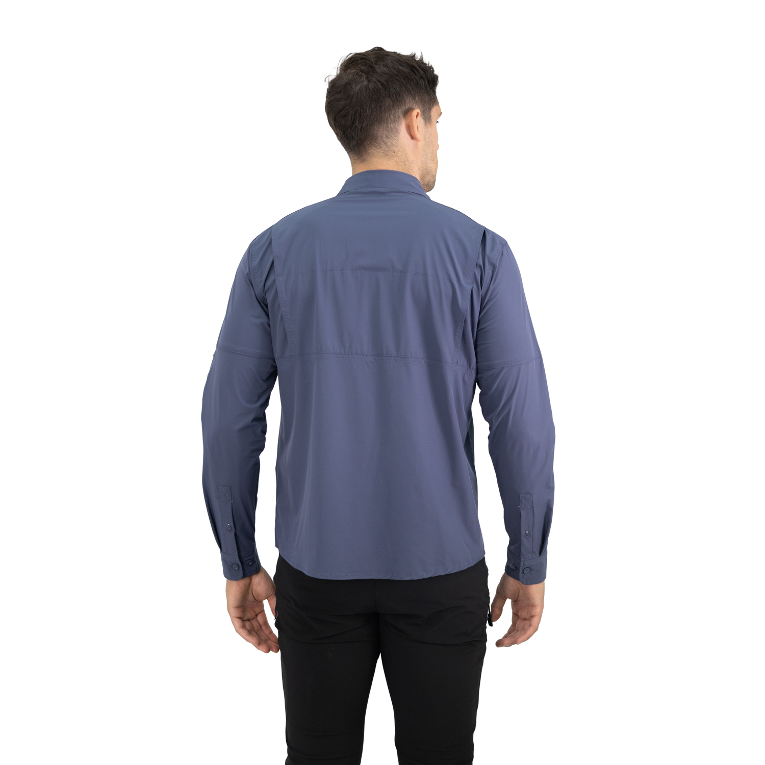CAMISA HW ANTAKARI SPANDEX AZUL - 4
