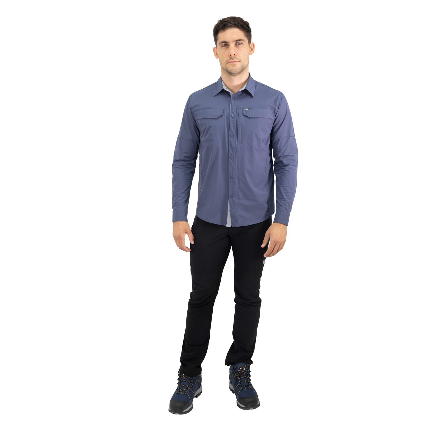 CAMISA HW ANTAKARI SPANDEX AZUL - 5