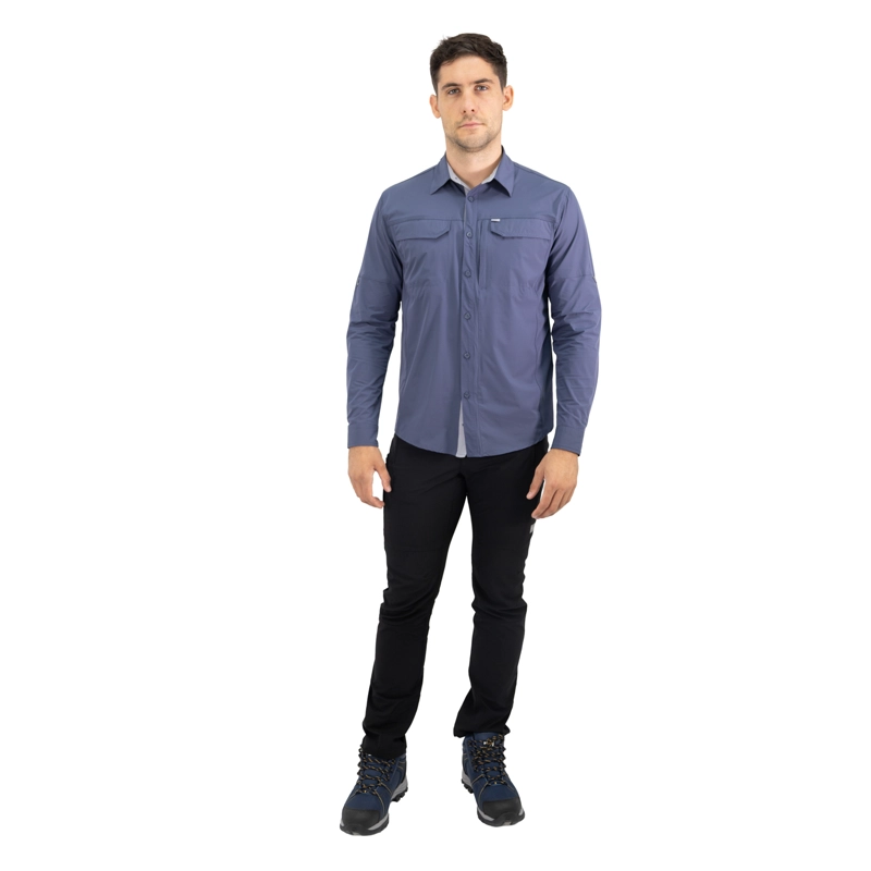 CAMISA HW ANTAKARI SPANDEX AZUL - 5