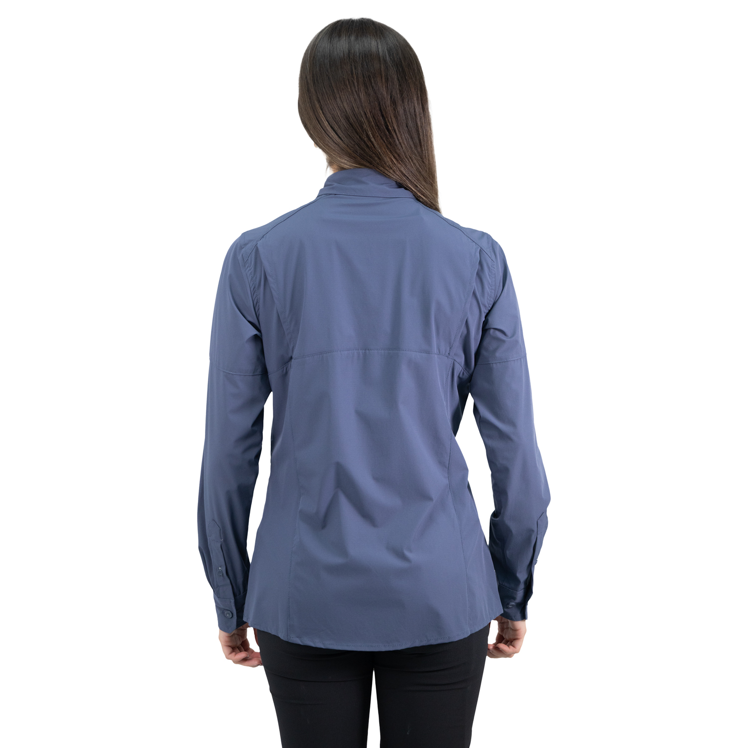 CAMISA HW ANTAKARI SPANDEX MUJER AZUL - 4