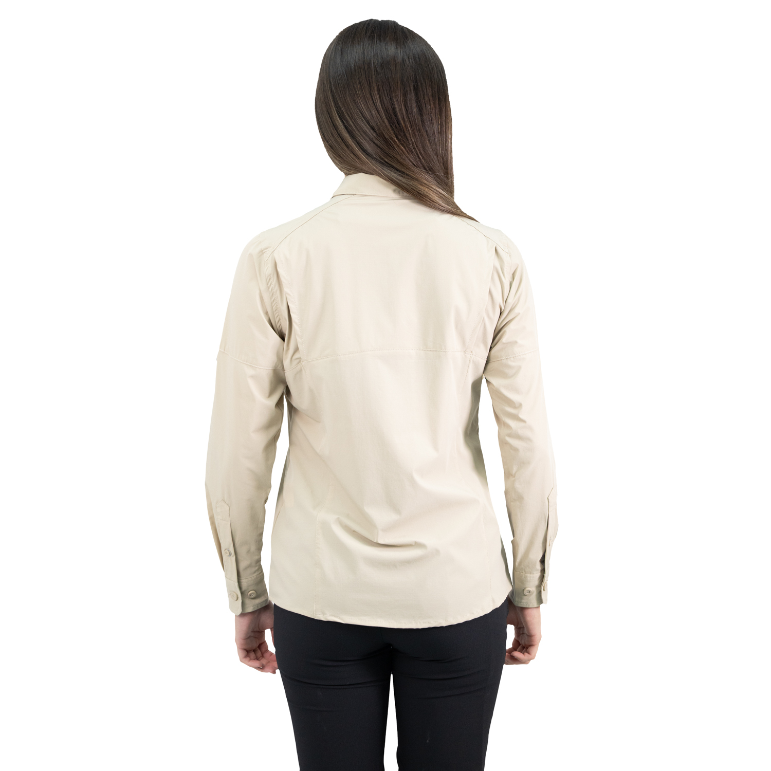 CAMISA HW ANTAKARI SPANDEX MUJER BEIGE - 7