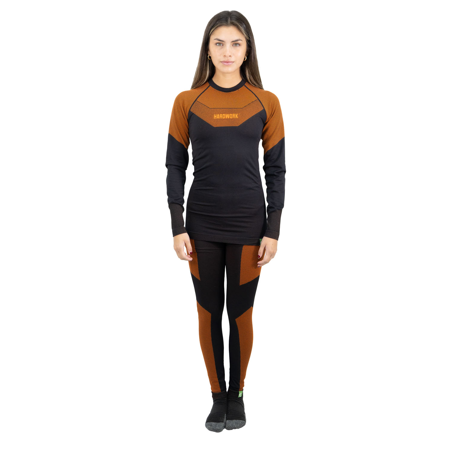 CONJUNTO PRIMERA CAPA HW ECOPPER MUJER BLACK - 1
