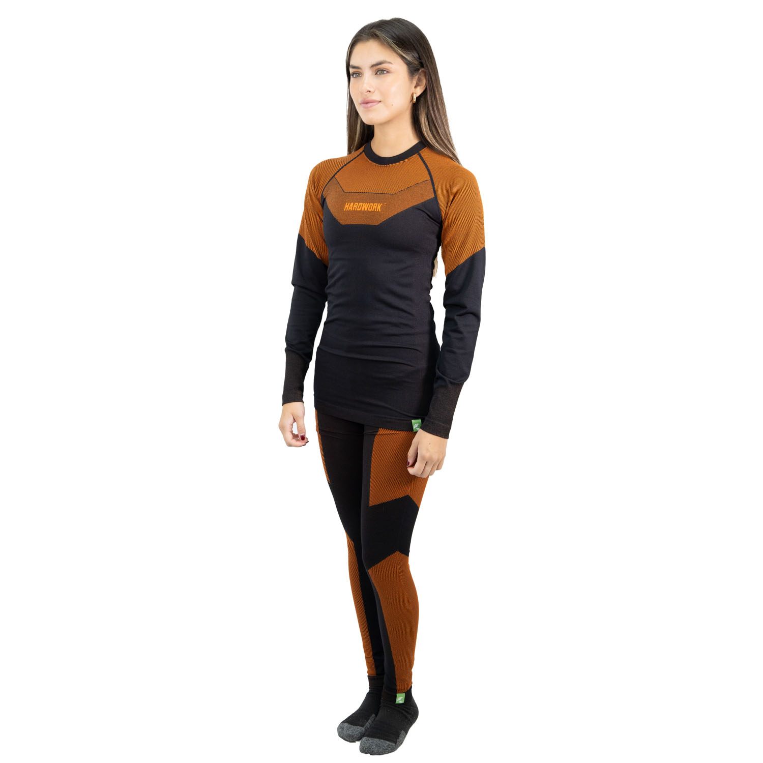 CONJUNTO PRIMERA CAPA HW ECOPPER MUJER BLACK - 3
