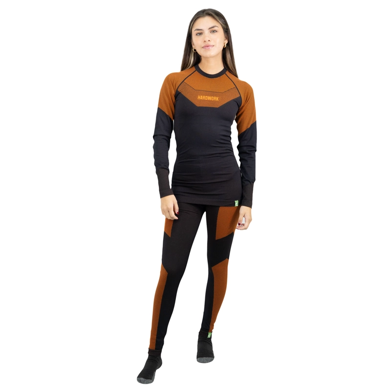 CONJUNTO PRIMERA CAPA HW ECOPPER MUJER BLACK - 4