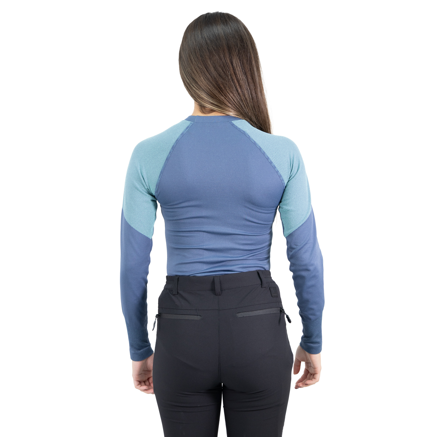 CAMISETA PRIMERA CAPA HW ECOPPER MUJER BLUE - 4