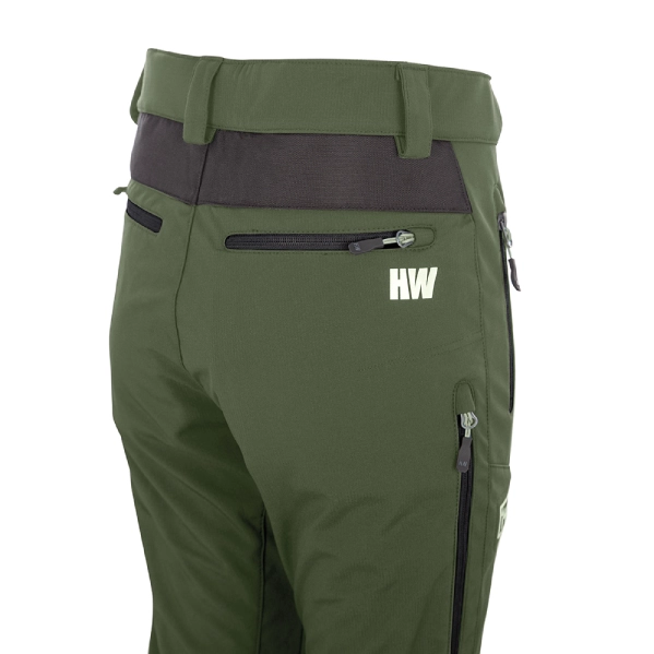 PANTALON TERMICO HW MUJER HARDWORK VERDE OLIVA WOLVERINE - 3