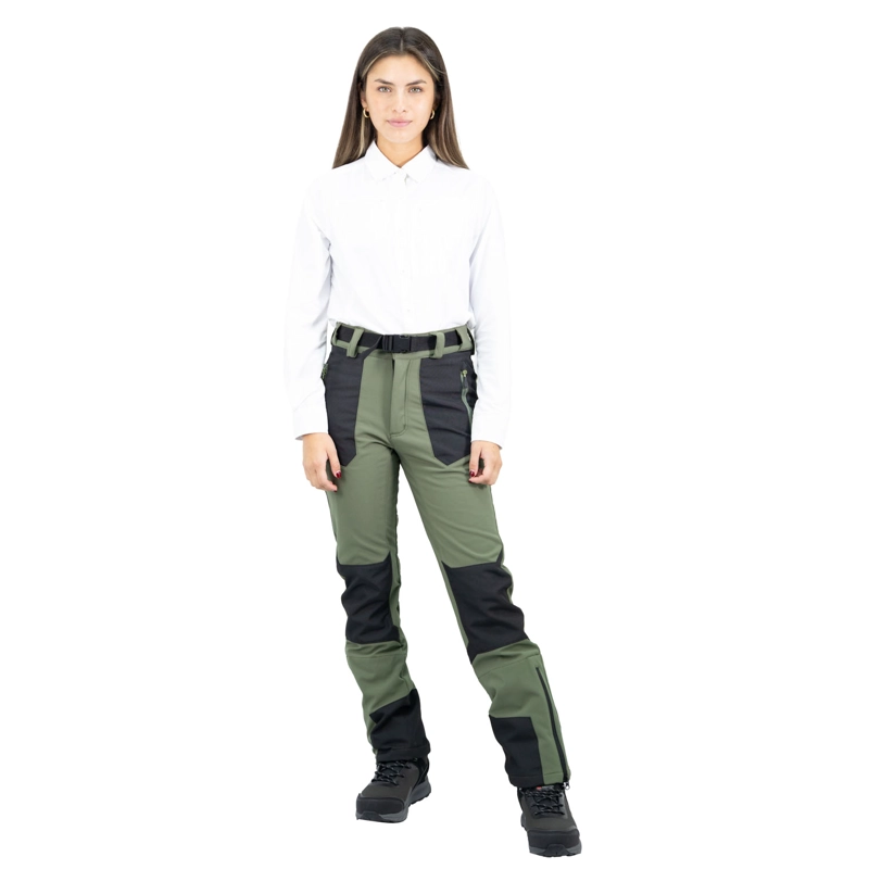 PANTALON TERMICO HW MUJER HARDWORK VERDE OLIVA WOLVERINE - 4