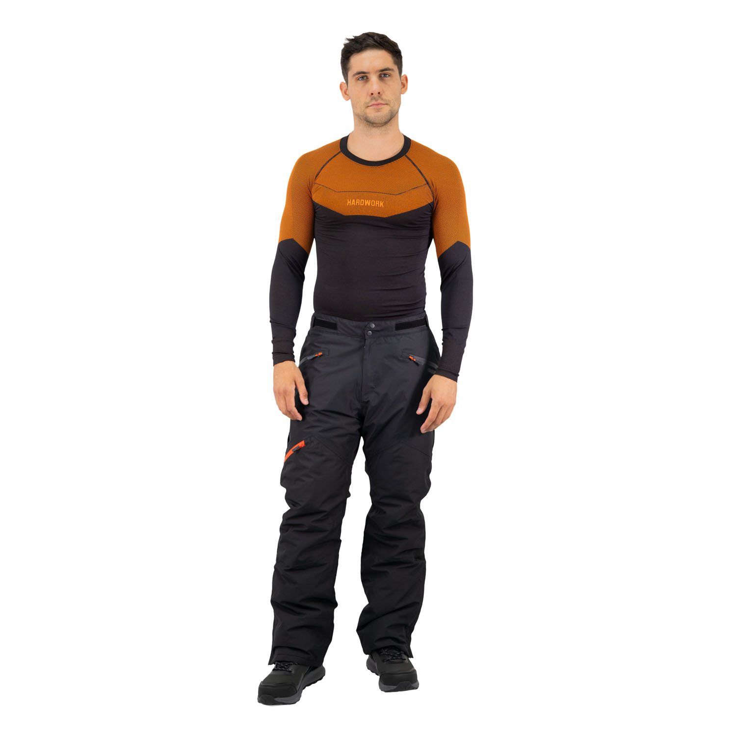 PANTALON TERMICO HW HOMBRE HARDWORK NEGRO IRON - 7