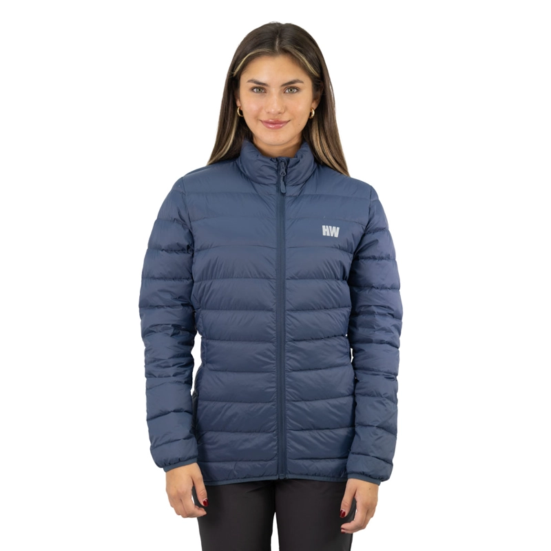 PARKA PLUMA HW PULLAY PRO AZUL MUJER - 1