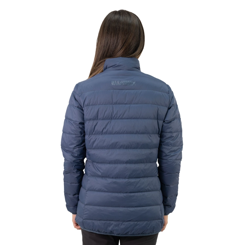 PARKA PLUMA HW PULLAY PRO AZUL MUJER - 4
