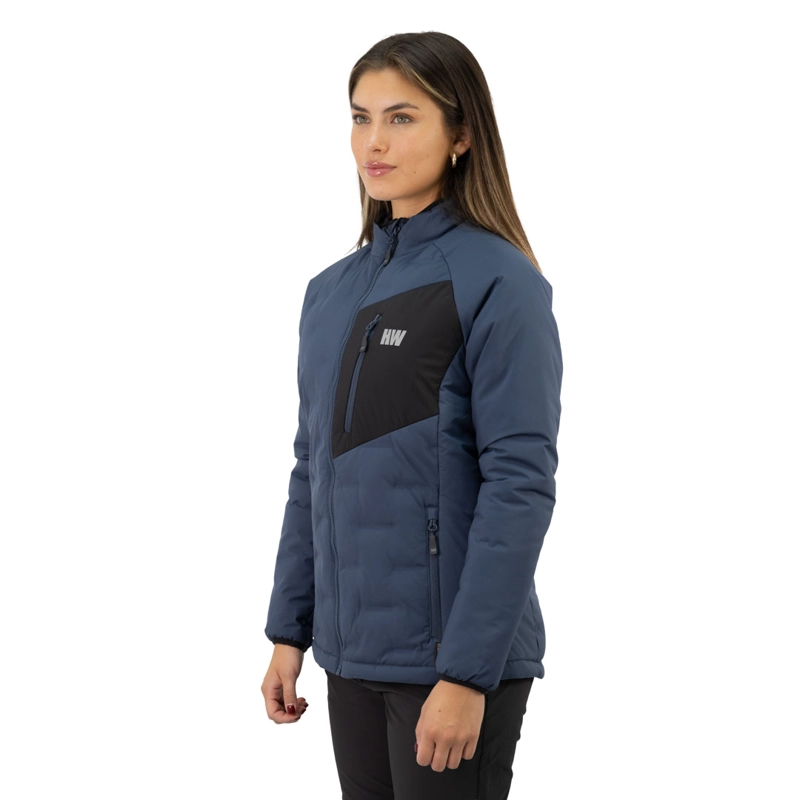 PARKA INSULADA HW EXPLORER S/GORRO MUJER DEEP BLUE - 2