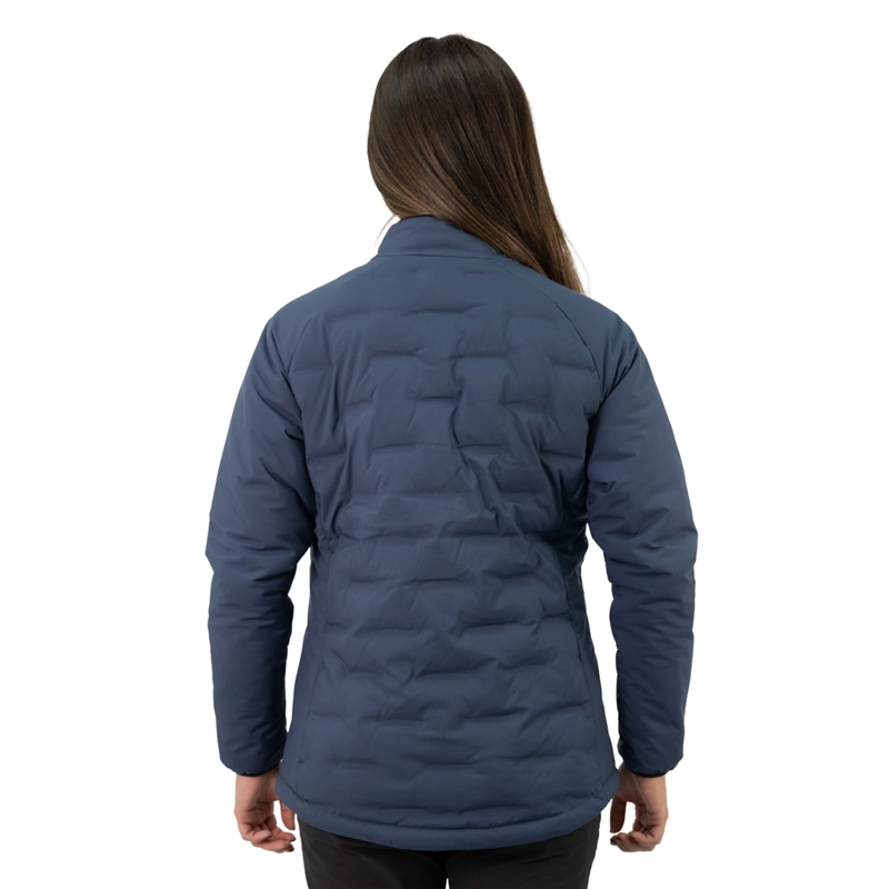 PARKA INSULADA HW EXPLORER S/GORRO MUJER DEEP BLUE - 3