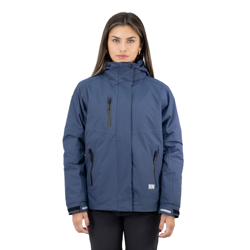 PARKA DESMONTABLE HW RENO 3 EN 1 DEEP BLUE MUJER - 1