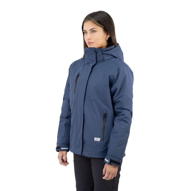 PARKA DESMONTABLE HW RENO 3 EN 1 DEEP BLUE MUJER - 2