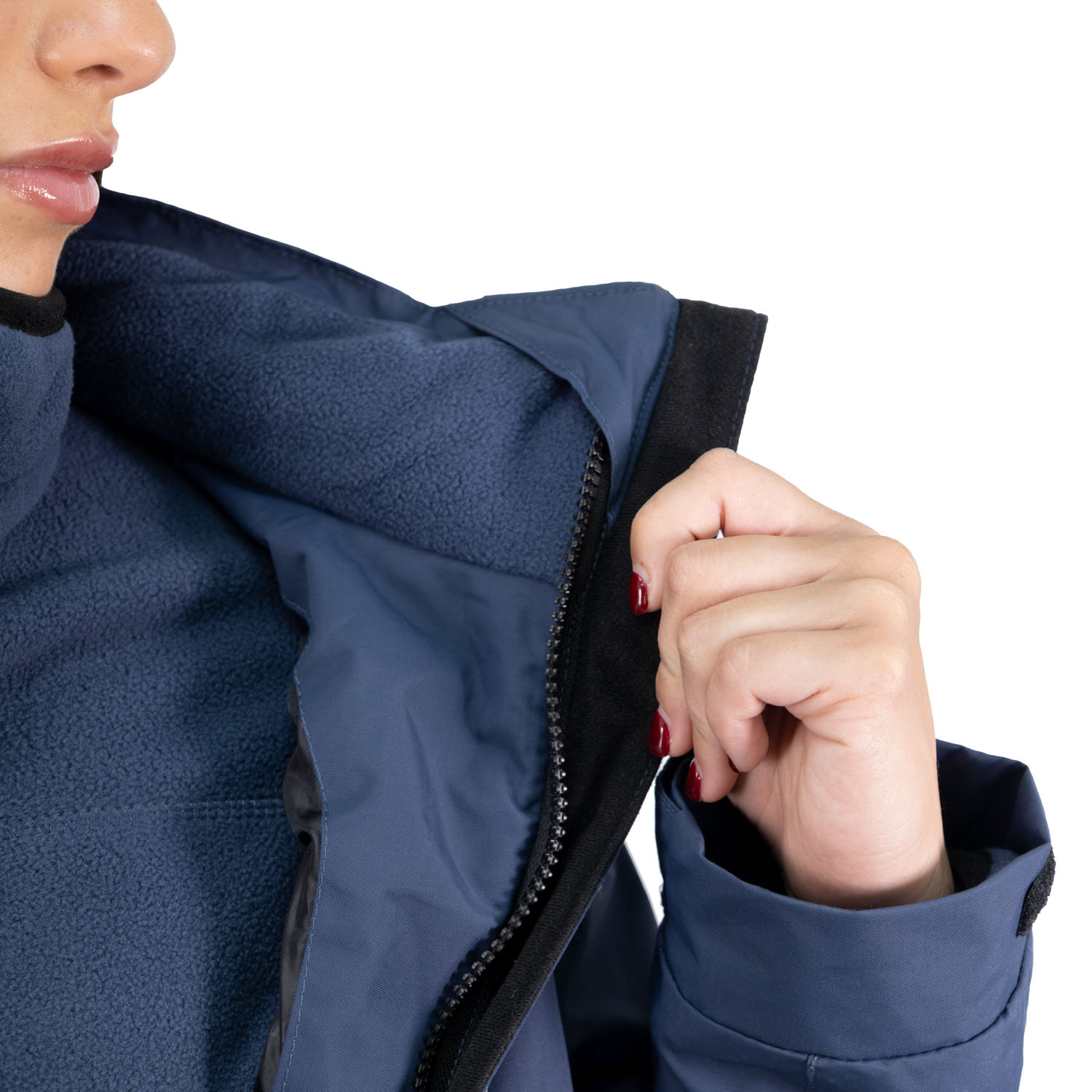 PARKA DESMONTABLE HW RENO 3 EN 1 DEEP BLUE MUJER - 4