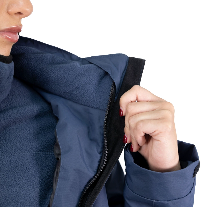 PARKA DESMONTABLE HW RENO 3 EN 1 DEEP BLUE MUJER - 4