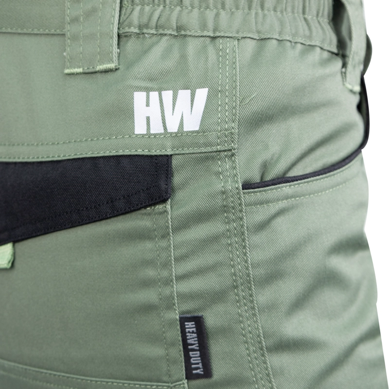 PANTALON CARGO HW DAKOTA SPANDEX MUJER VERDE OLIVA - 6