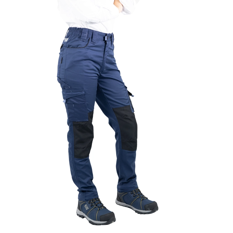 PANTALON CARGO HW MUJER HARDWORK DEEP BLUE DAKOTA SPANDEX - 2