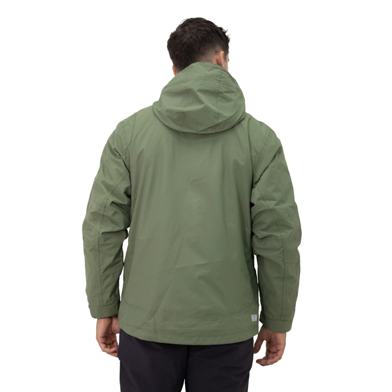 PARKA DESMONTABLE HW RENO 3 EN 1 VERDE OLIVA - 3