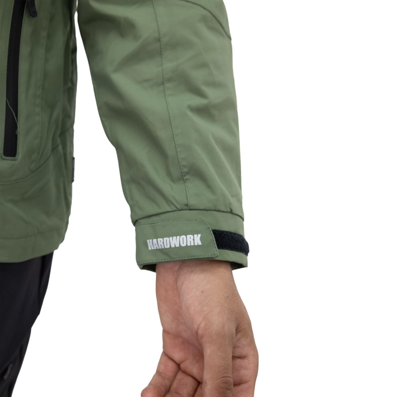 PARKA DESMONTABLE HW RENO 3 EN 1 VERDE OLIVA - 4