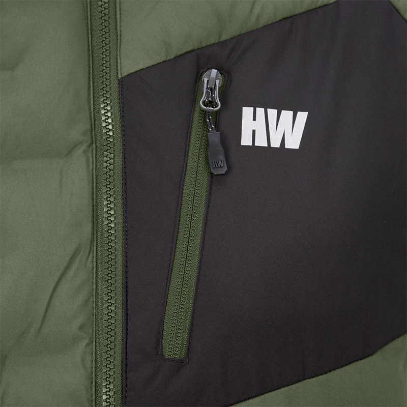 PARKA INSULADA HW EXPLORER S/GORRO MUJER VERDE MUSGO - 4