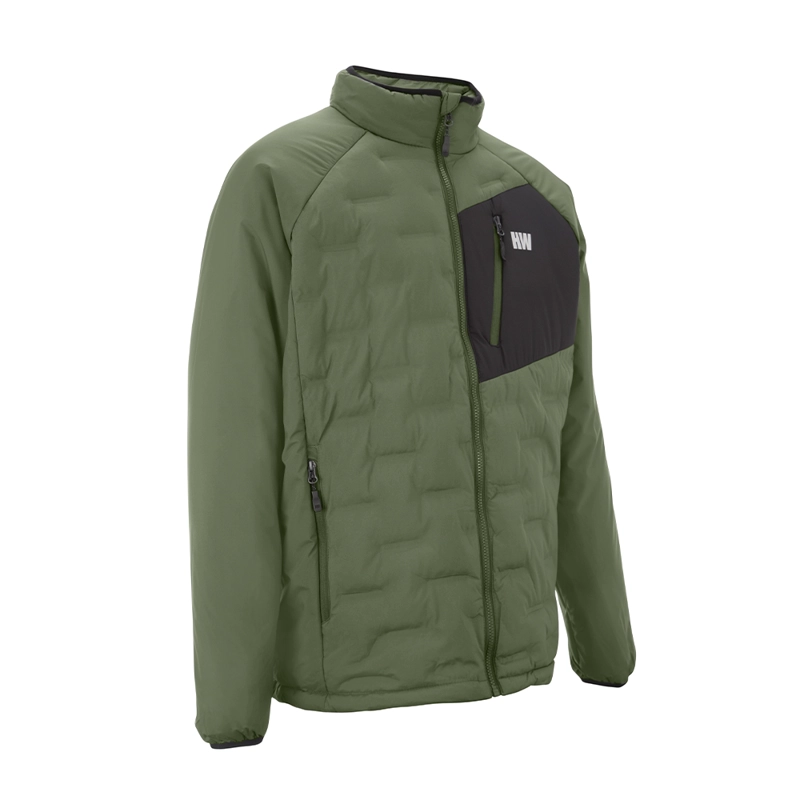PARKA INSULADA HW EXPLORER S/GORRO HOMBRE VERDE OLIVA - 2