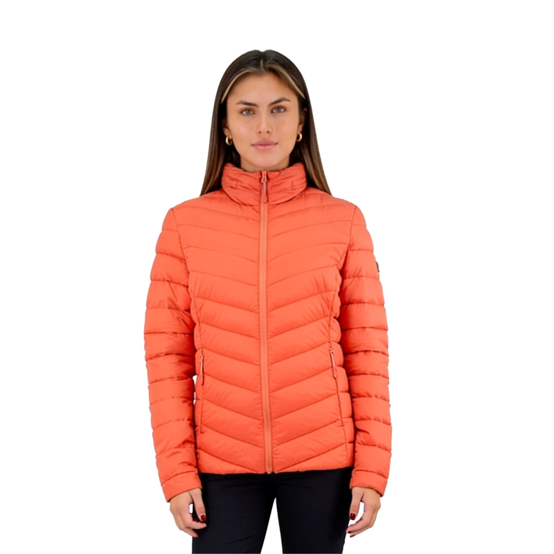 PARKA HW PILLOW TRAVELER MUJER LADRILLO - 1
