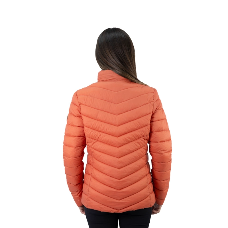 PARKA HW PILLOW TRAVELER MUJER LADRILLO - 2