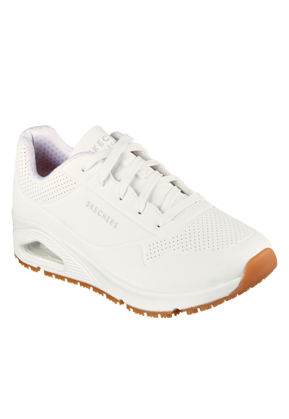 CALZADO OCUPACIONAL SKECHERS UNO BLANCO MUJER - 1