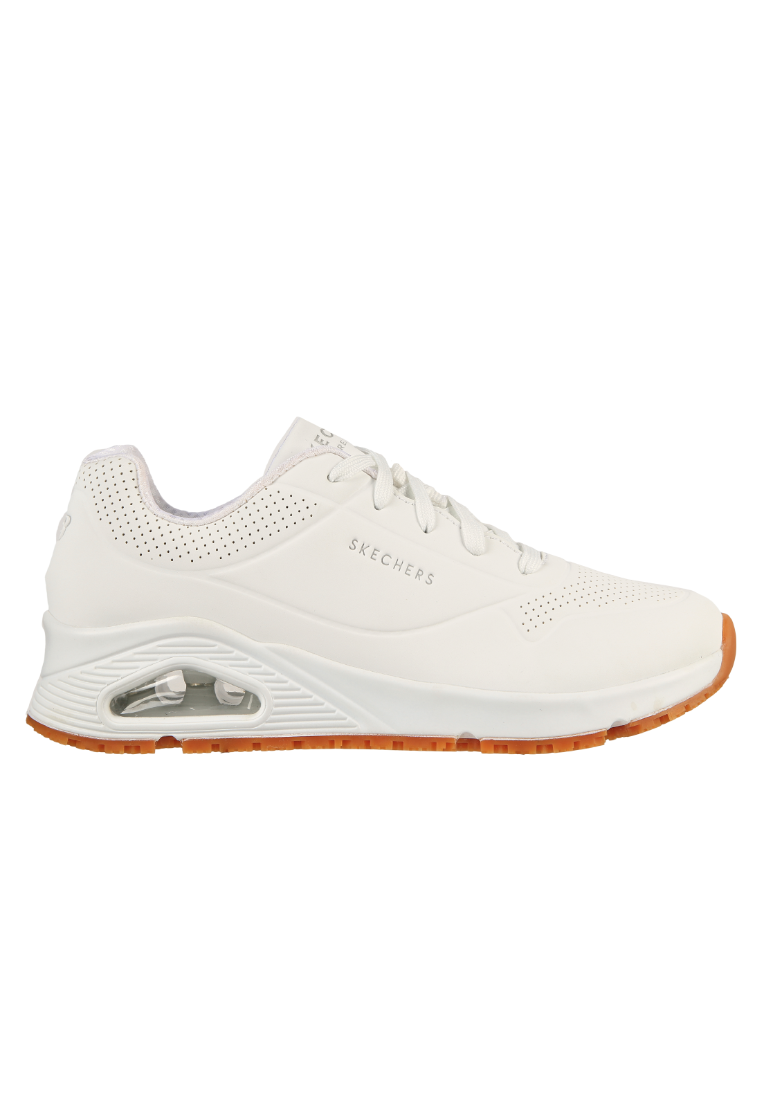 CALZADO OCUPACIONAL SKECHERS UNO BLANCO MUJER - 2