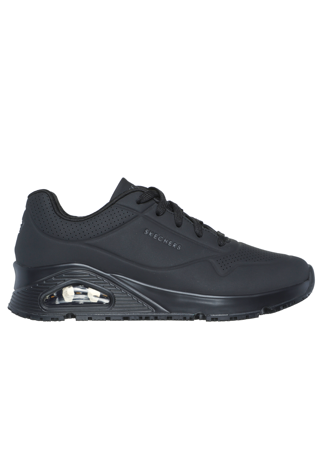 CALZADO OCUPACIONAL SKECHERS UNO NEGRO MUJER - 2