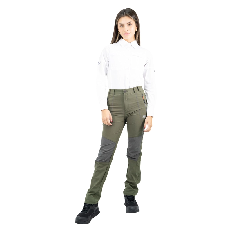 PANTALON HW MUJER HARDWORK VERDE OLIVA NAHUEL - 5