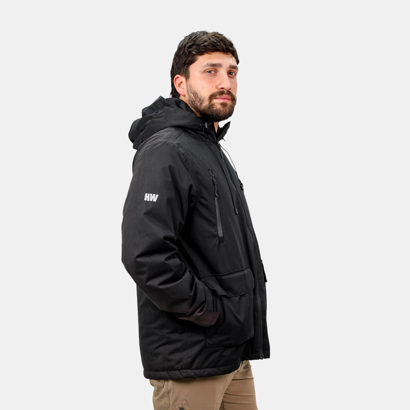PARKA IMPERMEABLE HW VAIL NEGRO - 2