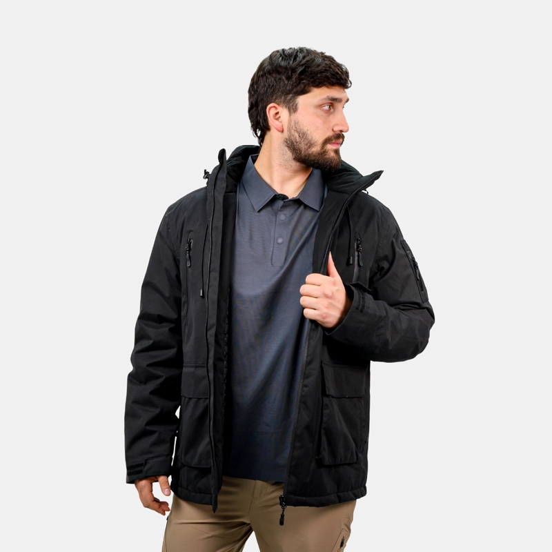 PARKA IMPERMEABLE HW VAIL NEGRO - 4