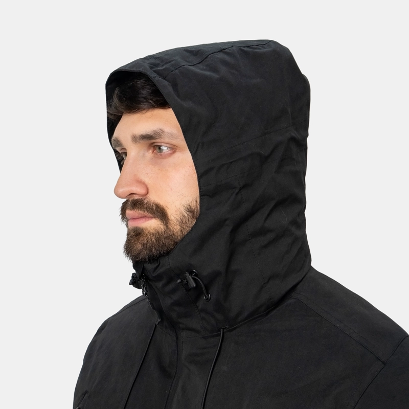 PARKA IMPERMEABLE HW VAIL NEGRO - 5