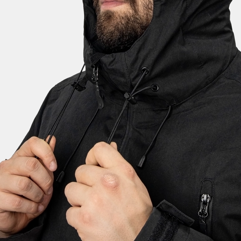 PARKA IMPERMEABLE HW VAIL NEGRO - 6