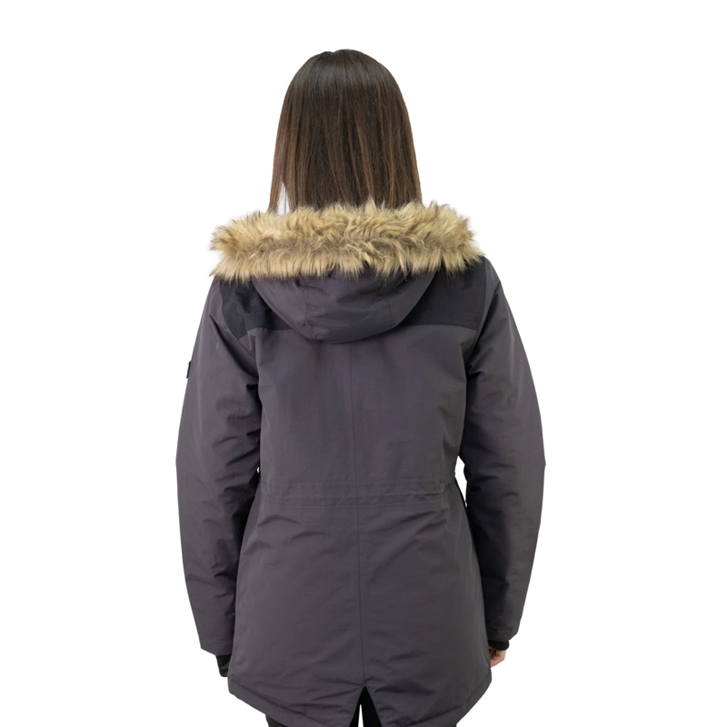 PARKA HW KODIAK NEGRO MUJER - 3