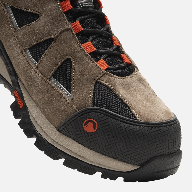 ZAPATO SEGURIDAD LIPPI PRO WORK HOMBRE VENTUS MID CAFE  OSCUR - 2