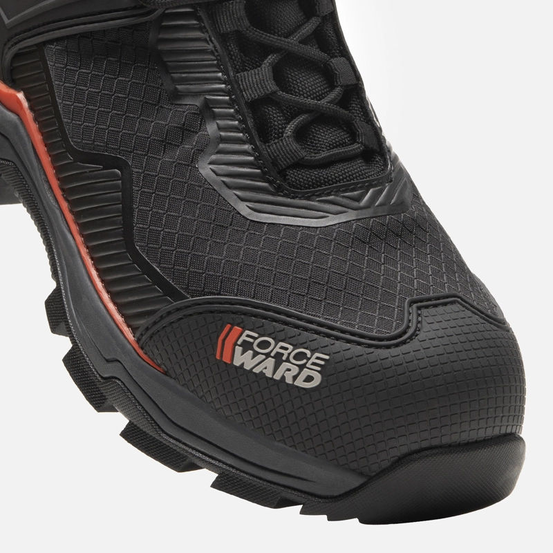 ZAPATO SEGURIDAD LIPPI PRO WORK HOMBRE STRATOS HIGH ROJO - 2