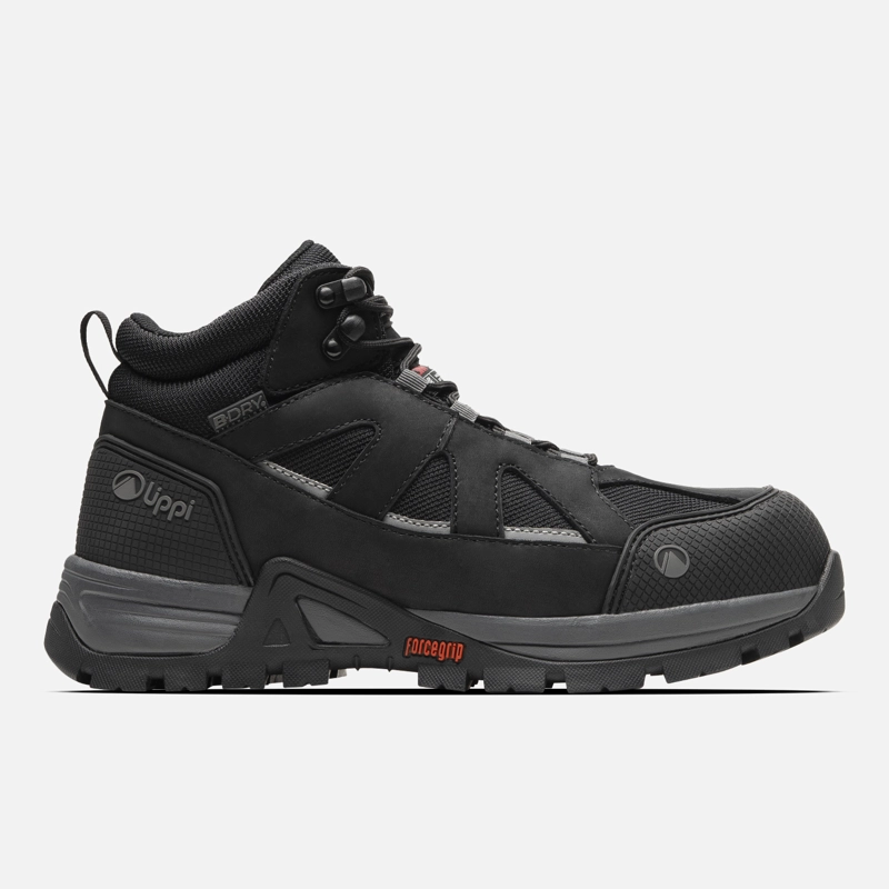 ZAPATO SEGURIDAD LIPPI PRO WORK HOMBRE VENTUS MID NEGRO - 1