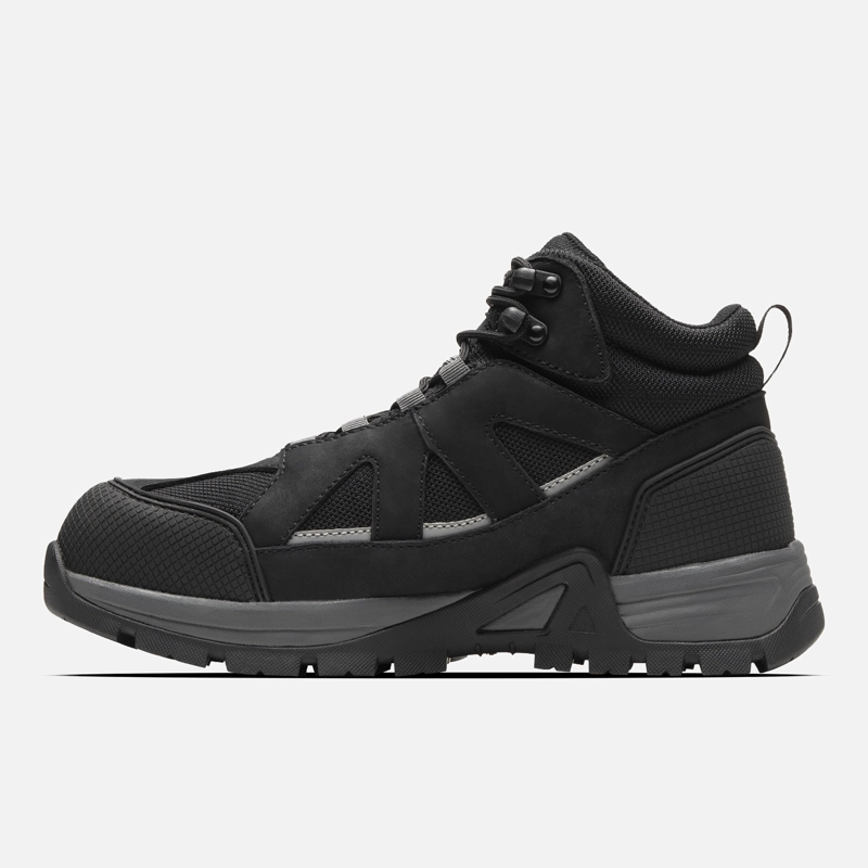 ZAPATO SEGURIDAD LIPPI PRO WORK HOMBRE VENTUS MID NEGRO - 3
