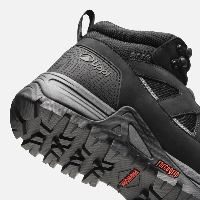 ZAPATO SEGURIDAD LIPPI PRO WORK HOMBRE VENTUS MID NEGRO - 4