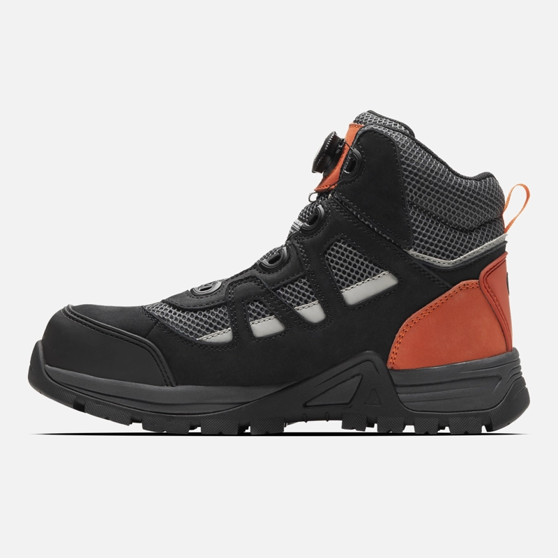 ZAPATO SEGURIDAD LIPPI PRO WORK HOMBRE VENTUS PRO ROJO - 3