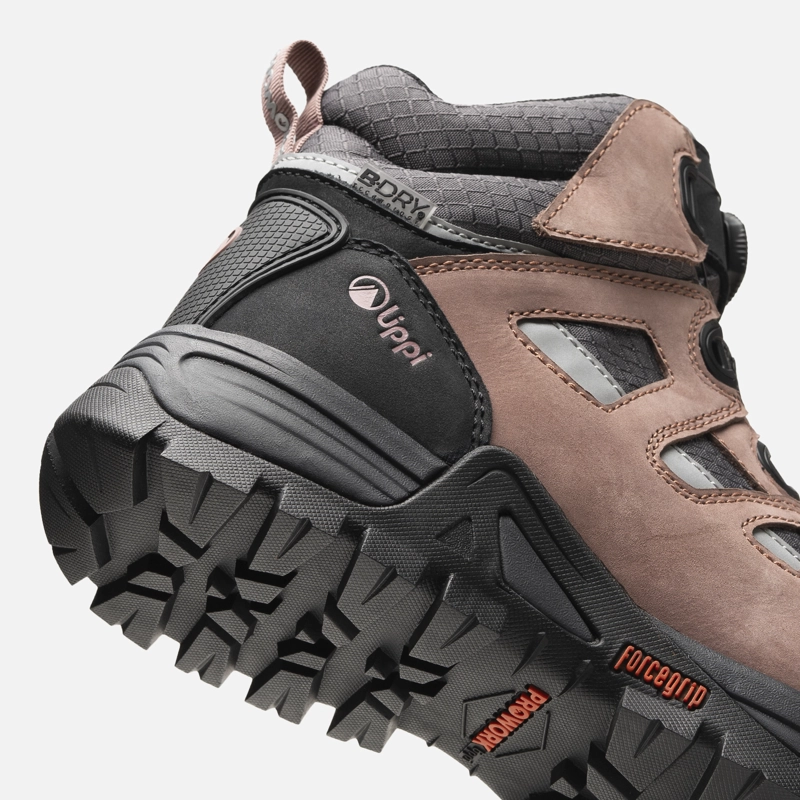 ZAPATO SEGURIDAD LIPPI PRO WORK MUJER VENTUS PRO PALO ROSA - 4
