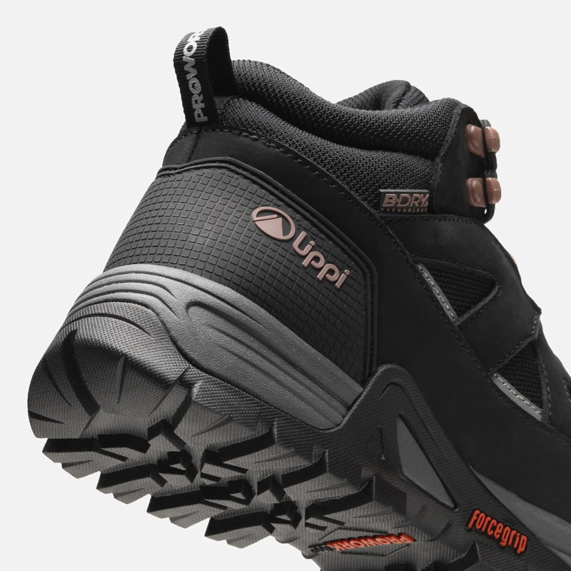 ZAPATO SEGURIDAD LIPPI PRO WORK MUJER VENTUS MID PALO ROSA - 3