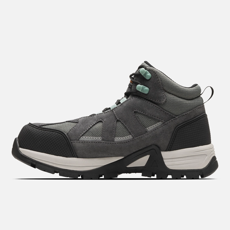 ZAPATO SEGURIDAD LIPPI PRO WORK MUJER VENTUS MID VERDE CLARO - 3