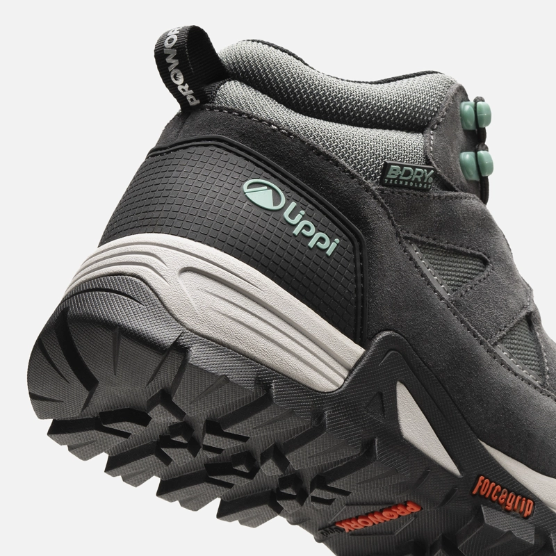 ZAPATO SEGURIDAD LIPPI PRO WORK MUJER VENTUS MID VERDE CLARO - 4